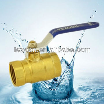 forged NPT full port brass ball valve with new bonnet steel handle CE FM UL IAPMO